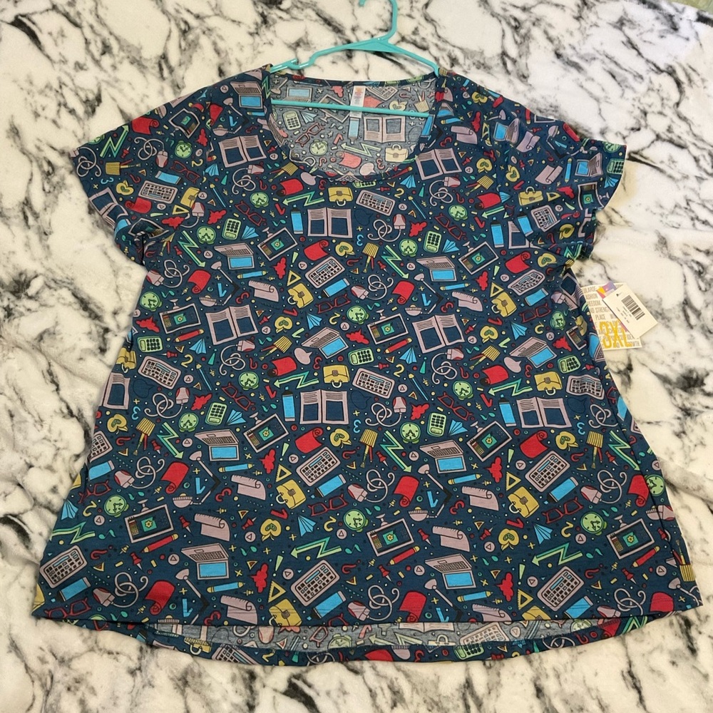 Colorful Teacher classic tee